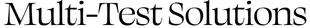 Multi-Test Solutions logo